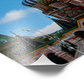 Basilische Kathedrale, Moskau - Foto Print (Ecke)
