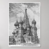 Basilische Kathedrale, Moskau Poster (Vorne)