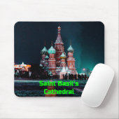 Basilische Kathedrale, Moskau, Russland Mousepad (Mit Mouse)