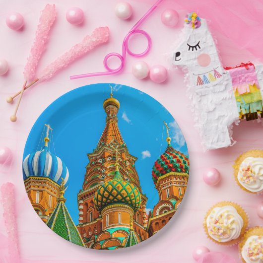 Basilische Kathedrale Pappteller (Party)