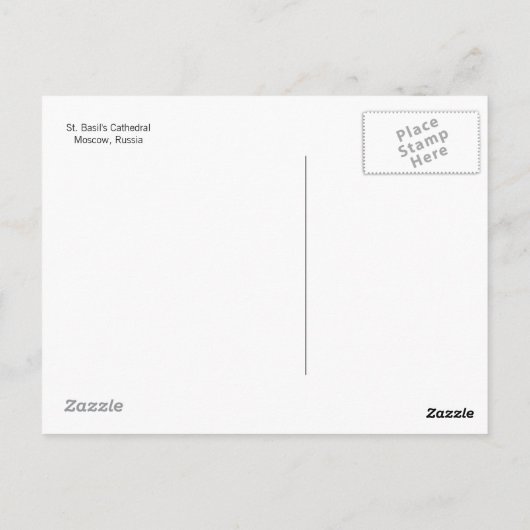 Basilische Kathedrale Postkarte (Rückseite)