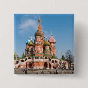 Basilische Kirche in Moskau Button