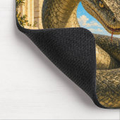 Basilisk, Gothic Fantasy Monster Mousepad (Ecke)