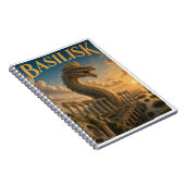 Basilisk, Gothic Fantasy Monster Notizblock (Rechte Seite)