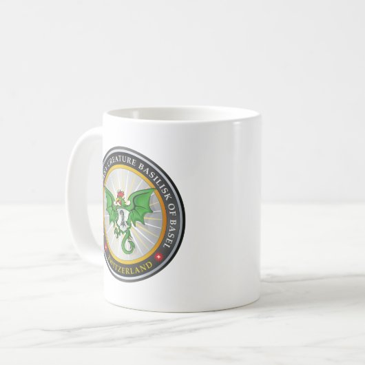 BASILISK MUG KAFFEETASSE (Vorderseite Links)