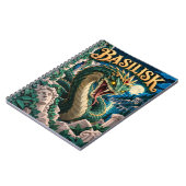 Basilisk, Paper Cut Monster Notizblock (Linke Seite)