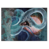 Basilisk Schneidebrett (Vorderseite)