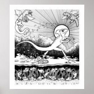 Basilisk - Tiere - 15 x 17 Poster