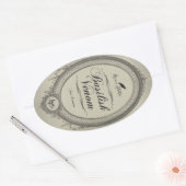 Basilisk Venom Halloween-Jar-Aufkleber Ovaler Aufkleber (Umschlag)