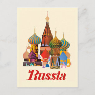 Basilius-Kathedrale, Moskau, Russland Postkarte