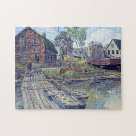 "Basil's Dock and Turne Shed" von Charlie Rapsky Puzzle