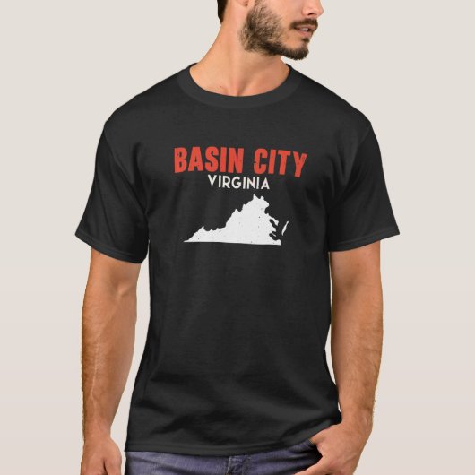 Basin City Washington USA Staat America Travel War T-Shirt (Vorderseite)