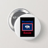 Basin Wyoming Button (Vorne & Hinten)