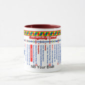 Basingstoke Kanal-Weg-Karte (2 von 2) Tasse (Zentrum)