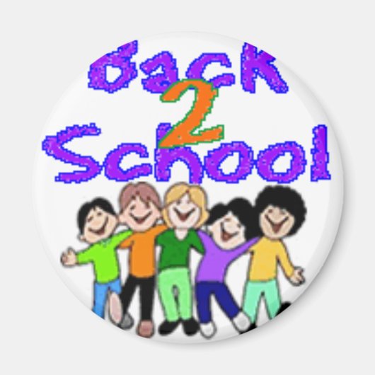 Basis 2 skool magnet (Vorne)