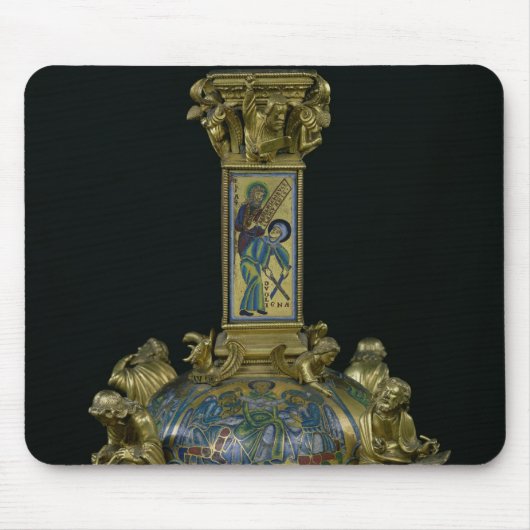 Basis des Kreuzes von St. Bertin Mousepad (Vorne)