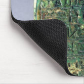 Basis eines Heiratscarabäus von Amenhotep III Mousepad (Ecke)