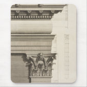 Basis, Hauptstadt und Entablature des Pilaster Mousepad (Vorne)