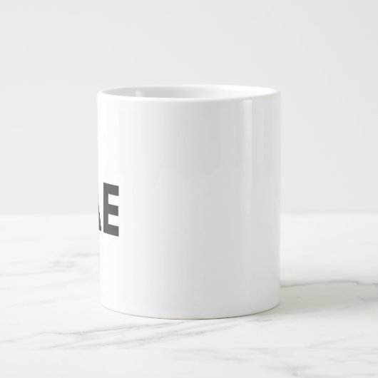 Basis Jumbo-Tasse (Vorderseite)
