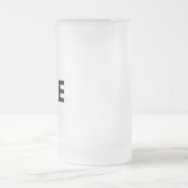 Basis Mattglas Bierglas (Mittel)