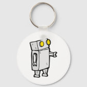 Basis-Robot Schlüsselanhänger (Vorderseite)