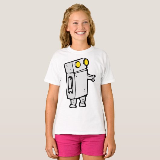 Basis-Robot T-Shirt (Vorne ganz)