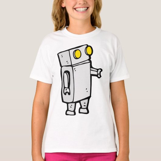 Basis-Robot T-Shirt (Vorderseite)