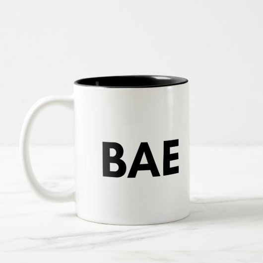 Basis Zweifarbige Tasse (Links)
