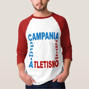 Basisches T-Shirt Raglan CAMPANIA ATLETISMUS