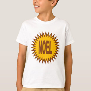 BASISCHES T-SHIRT SCHOKOLADE NOEL-STAR