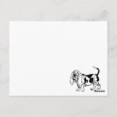 Basisdarstellung Postkarte (Rückseite)