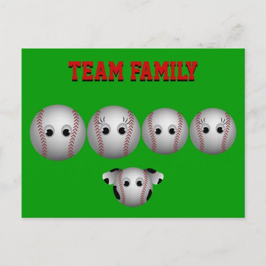 Basisfamilie Postkarte (Vorderseite)