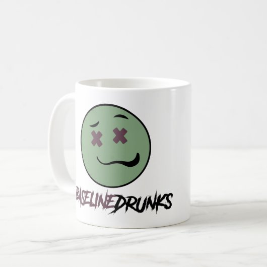 Basisgetrunken Kaffeepause Tasse (Vorderseite Links)