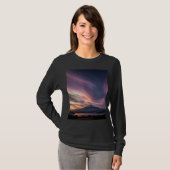 Basisherren-Langarm-T-Shirt für Damen T-Shirt (Vorne ganz)
