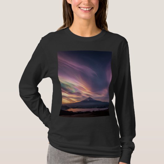 Basisherren-Langarm-T-Shirt für Damen T-Shirt (Vorderseite)