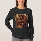 Basisherren-Langarm-T-Shirt für Damen T-Shirt (Vorderseite)