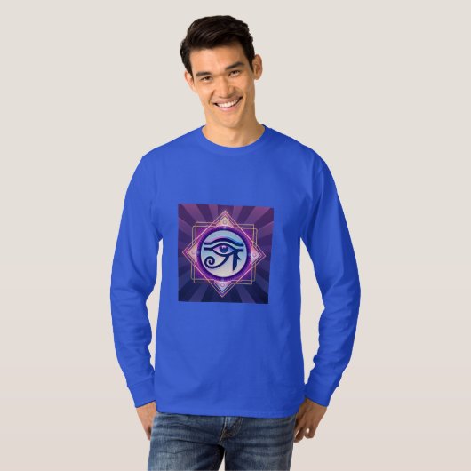 Basisherren-Langarm-T-Shirt T-Shirt (Vorne ganz)
