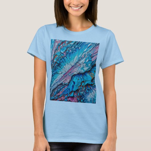 Basisherren-T-Shirt für Damen T-Shirt (Vorderseite)