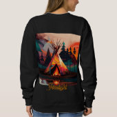 Basishoodie für Damen Sweatshirt (Rückseite)