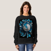 Basishoodie für Damen Sweatshirt (Vorne ganz)