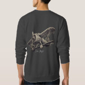 Basishoodie für Herren Sweatshirt (Rückseite)