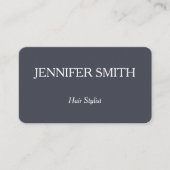 Basiskarte für gesunde Haare - Stylist-Visitenkart Visitenkarte (Vorderseite)