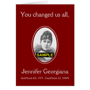 Basiskarte und Personalisierte Erinnerungskarte