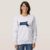 Basisschlabberpullover für Damen Sweatshirt (Vorne ganz)
