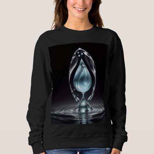 Basisschwenkhose für Frauen Sweatshirt (Vorderseite)