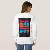 Basissweatshirt für Frauen Sweatshirt (Schwarz voll)