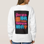 Basissweatshirt für Frauen Sweatshirt (Rückseite)