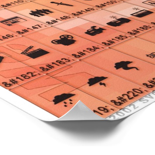 Basissymbole Poster (Ecke)