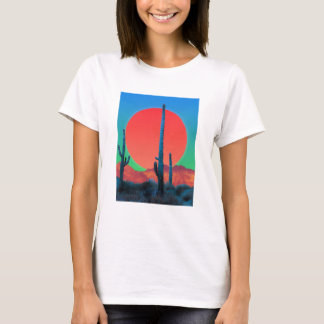 Basist-Shirt für Damen Sonnenuntergang T-Shirt