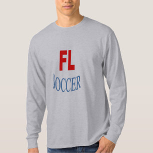 Basist-Shirt grau FLORIDA SOCCER  T-Shirt